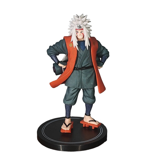 Jiraiya Legendary Sannin Anime Figurine – Naruto Shippuden Premium Collectible Action Figure with Display Base
